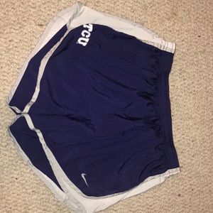 TCU Nike shorts